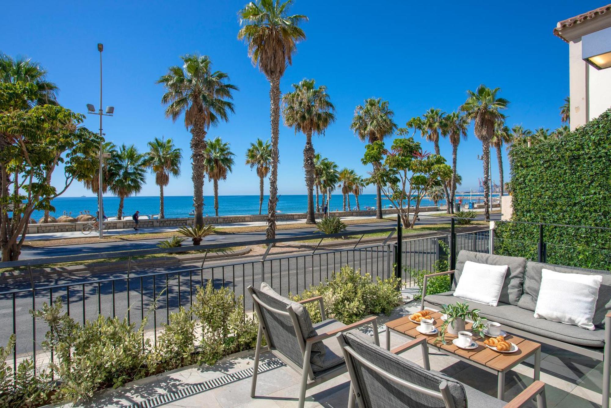 Malagueta Beach Front Luxury Apartment By Rent Me Málaga Kültér fotó