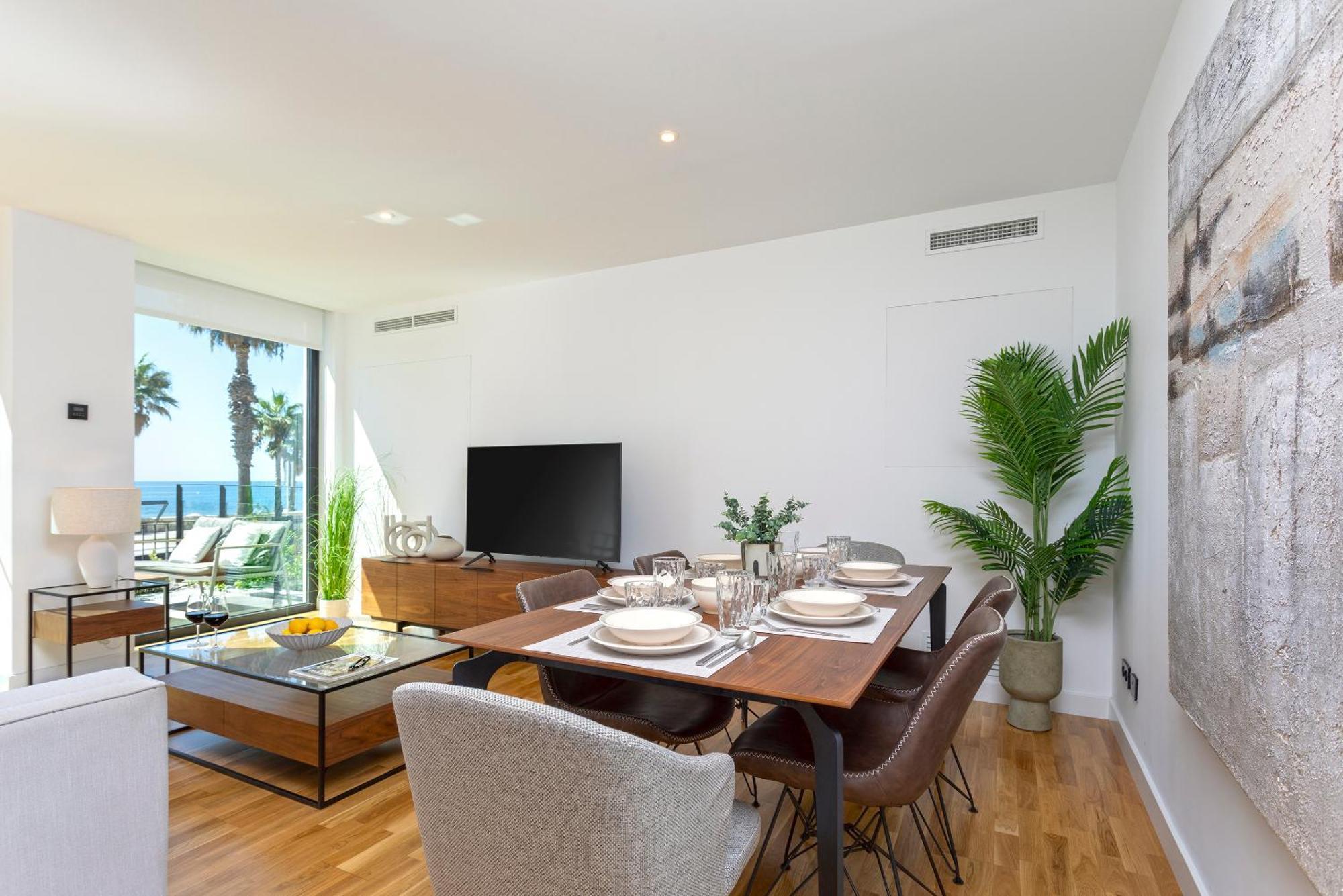 Malagueta Beach Front Luxury Apartment By Rent Me Málaga Kültér fotó